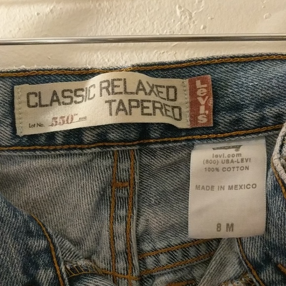 SOLD Vintage High Waist-Tappered 550 Levi's - Picture 7 of 7